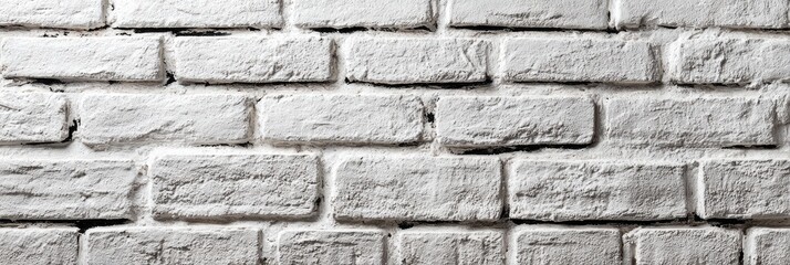 Fototapeta premium Whitewashed brick wall texture (9)