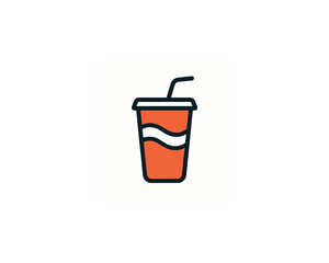 Soda vector icon design illustration.