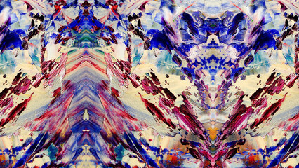 Abstract art background . Hand painting artwork on canvas .