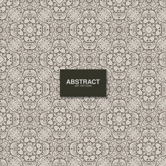 Intricate Seamless Abstract Art Deco Pattern Design Background Illustration