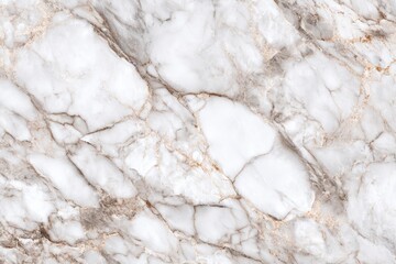 Detailed white marble texture with gold veins