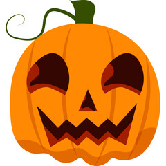 Halloween Pumpkin Illustration