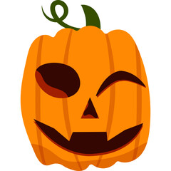 Halloween Pumpkin Illustration