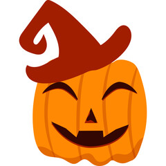 Halloween Pumpkin Illustration