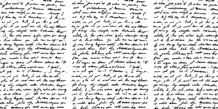 Historic handwritten document with cursive text and ink on paper texture