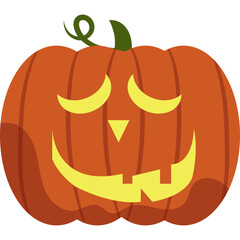 Halloween Pumpkin Illustration