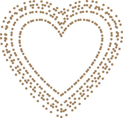 A heart-shaped design featuring a repeating pattern of cartoon owls with glasses against a teal background.