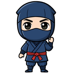 Cartoon Ninja  Warrior