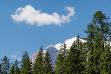 Hiking near Pianozes lake - Cortina d'Ampezzo - Italy
