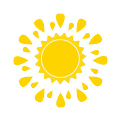 vector sunny element