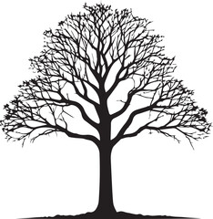 tree silhouette Vector | Minimalist & Trendy tree Silhouette Design | Unique & Stylish tree Artwork for Vector design
