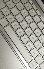 computer keyboard close up