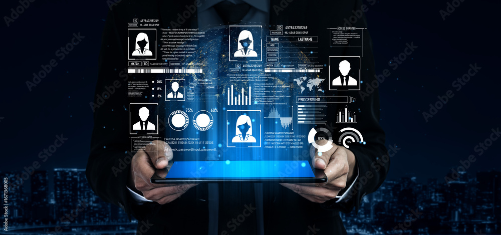 Aufkleber id security ensures personal data protection with secure login systems, digital identity safeguards,