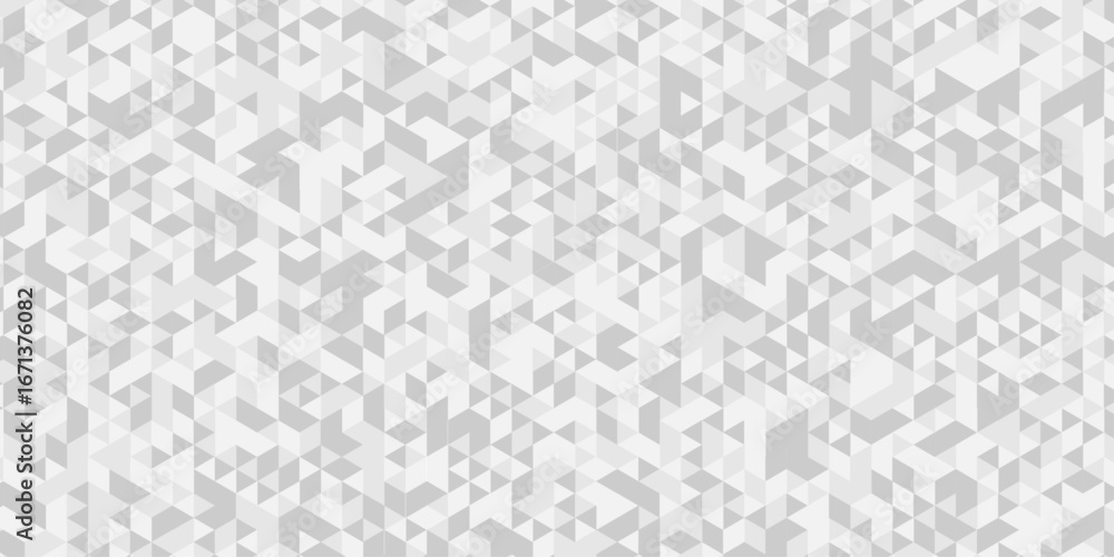 Poster abstract geometric background vector seamless technology gray and white background. abstract geometr