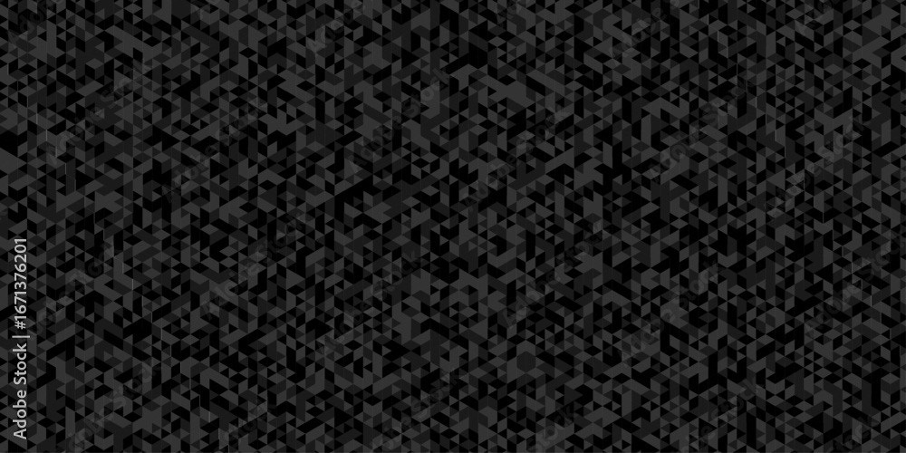 Poster geometric black and gray cube square low polygon texture wallpaper. abstract surface creative diamon