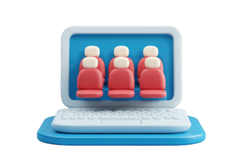 Laptop with cinema seats (1)