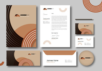 Stationary Set Template Layout