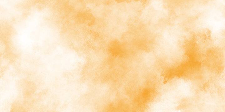 Orange fog or smoke effect isolated on transparent white background, Steam in orange and red hues set against orange smoke transparent effect overlay, soft Smoke cloudy wave texture background.