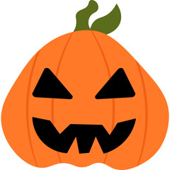 Halloween Pumpkin Illustration