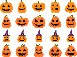 Halloween Pumpkin Illustration