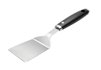 Metal Spatula: Kitchen Utensil, Cooking Tool, Professional Grade on white background