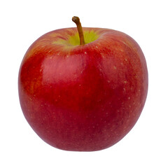 red apple isolated on white background