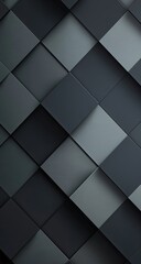 Fototapeta premium Abstract grayscale diagonal square pattern, background texture, design element