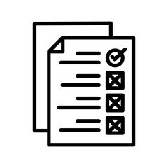 Prioritization Icon Vector Illustration Line Version