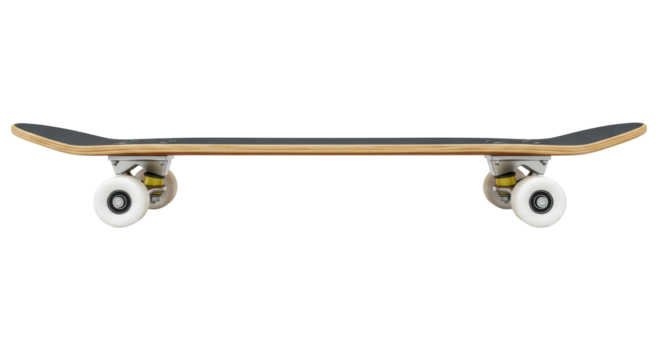 Isolated Skateboard on White Background