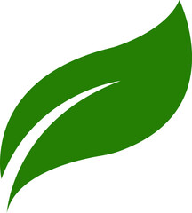 Leaf icon.Leaf sprout icon vector, green leaves plant eco logo symbol simple graphic illustration, vegan fresh herb pictogram shape sign, organic natural healthy logotype.