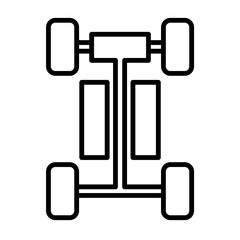 Front Wheel Drive Electric Vehicle Configuration Car Bike Green Energy Technology Icons Environmentally Friendly Go Green Clean Energy Icon
