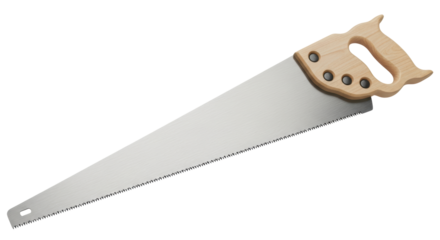 Isolated Hand Saw