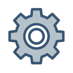 gear icon vector illustration