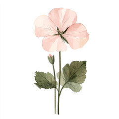 Obraz premium a cute Geranium flower