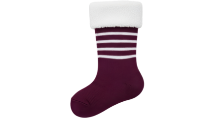 Isolated Winter Sock