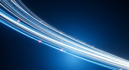 Abstract Light Trails