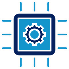 Machine Core Icon Element For Design