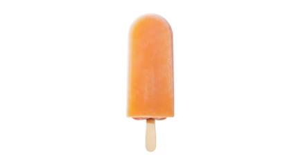 Isolated Orange Popsicle