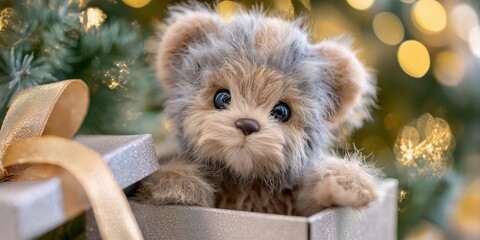 christmas teddy bear surprise