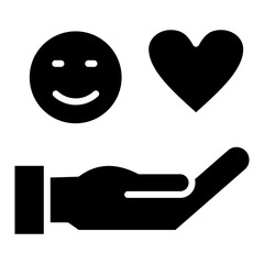 Gratitude Icon Element For Design