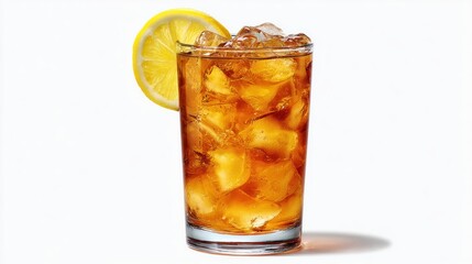 Iced tea in glass