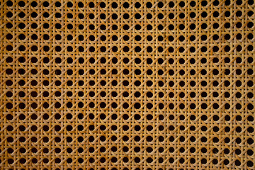 Brown Rattan Woven Texture – Natural Background