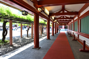 赤坂日枝神社の回廊
