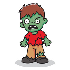 Cute Frankenstein Cartoon