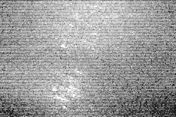 Seamless vintage distressed small halftone dot background pattern. Grunge black and white printer ink raster dots transparent texture overlay.