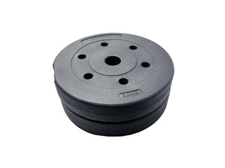 3 kg Weight Plate for Fitness Equipment - Isolated on White Background