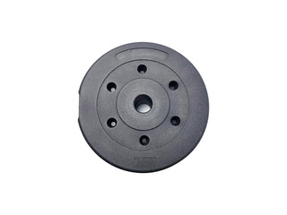 3 kg Weight Plate for Fitness Equipment - Isolated on White Background