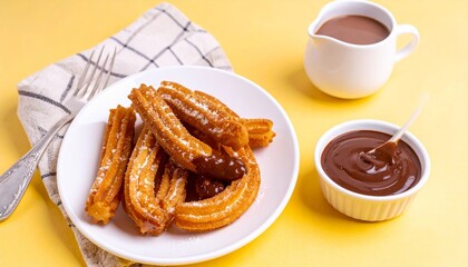 Delicious pork sausage meal with fried onions and mustard on a plate