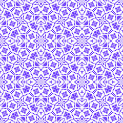 seamless pattern with blue dots, seamless geometric pattern, seamless pattern with blue flowers