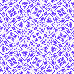 seamless pattern with blue dots, seamless geometric pattern, seamless pattern with blue flowers